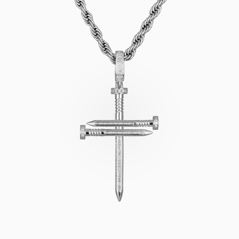 Nail Cross Pendant