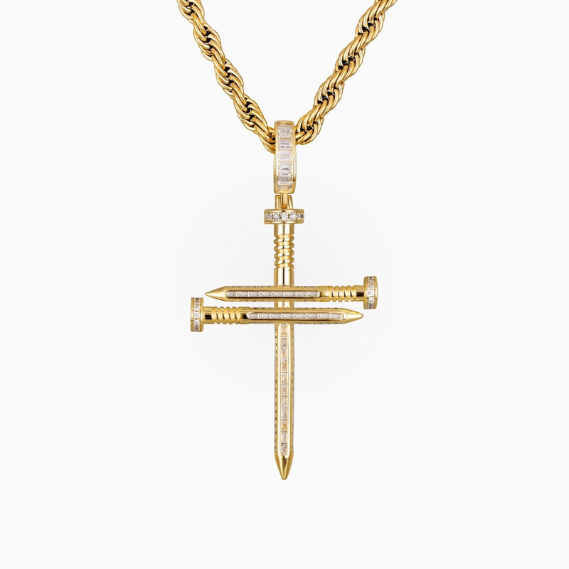 Nail Cross Pendant