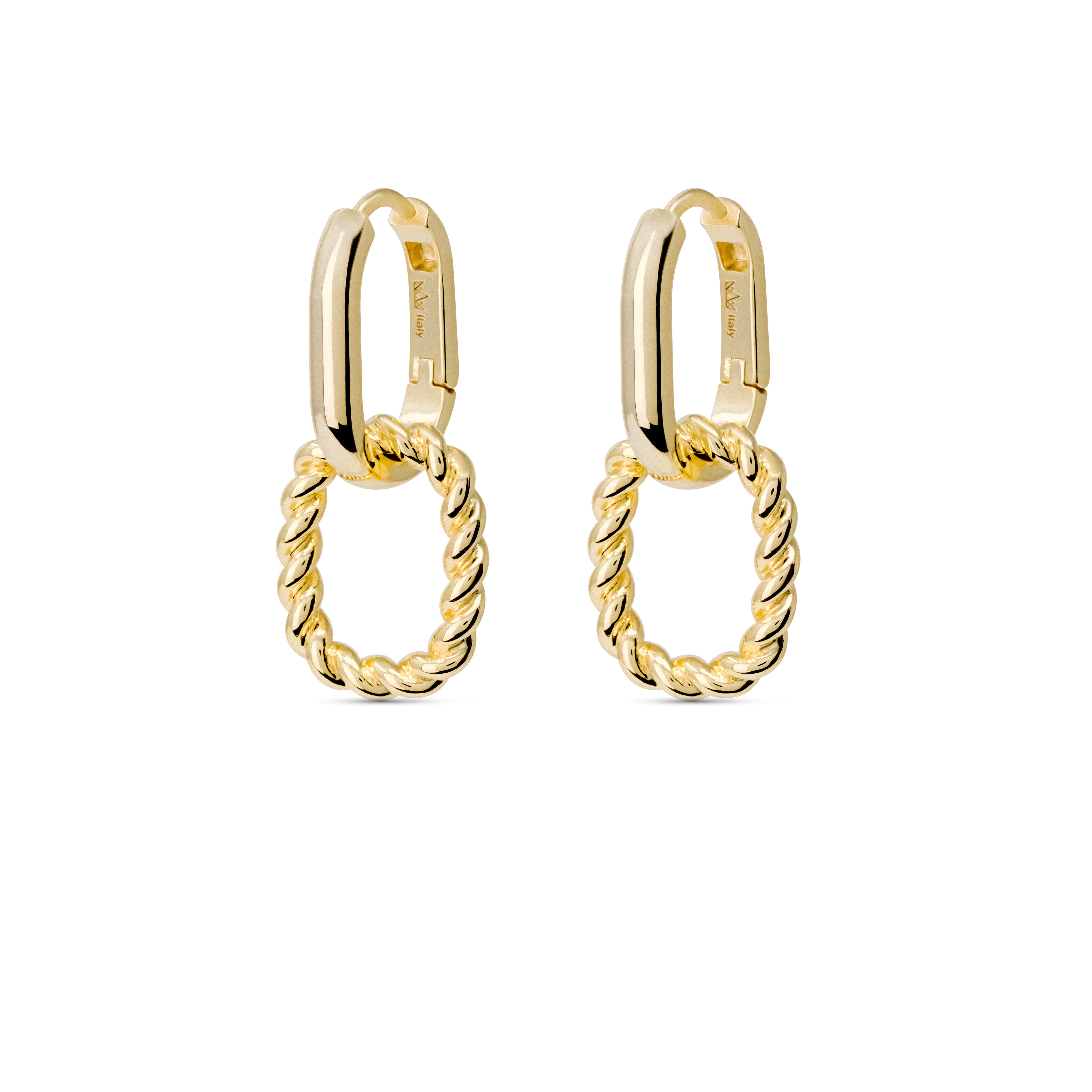 Croissant Link Earrings – Morf Jewelry