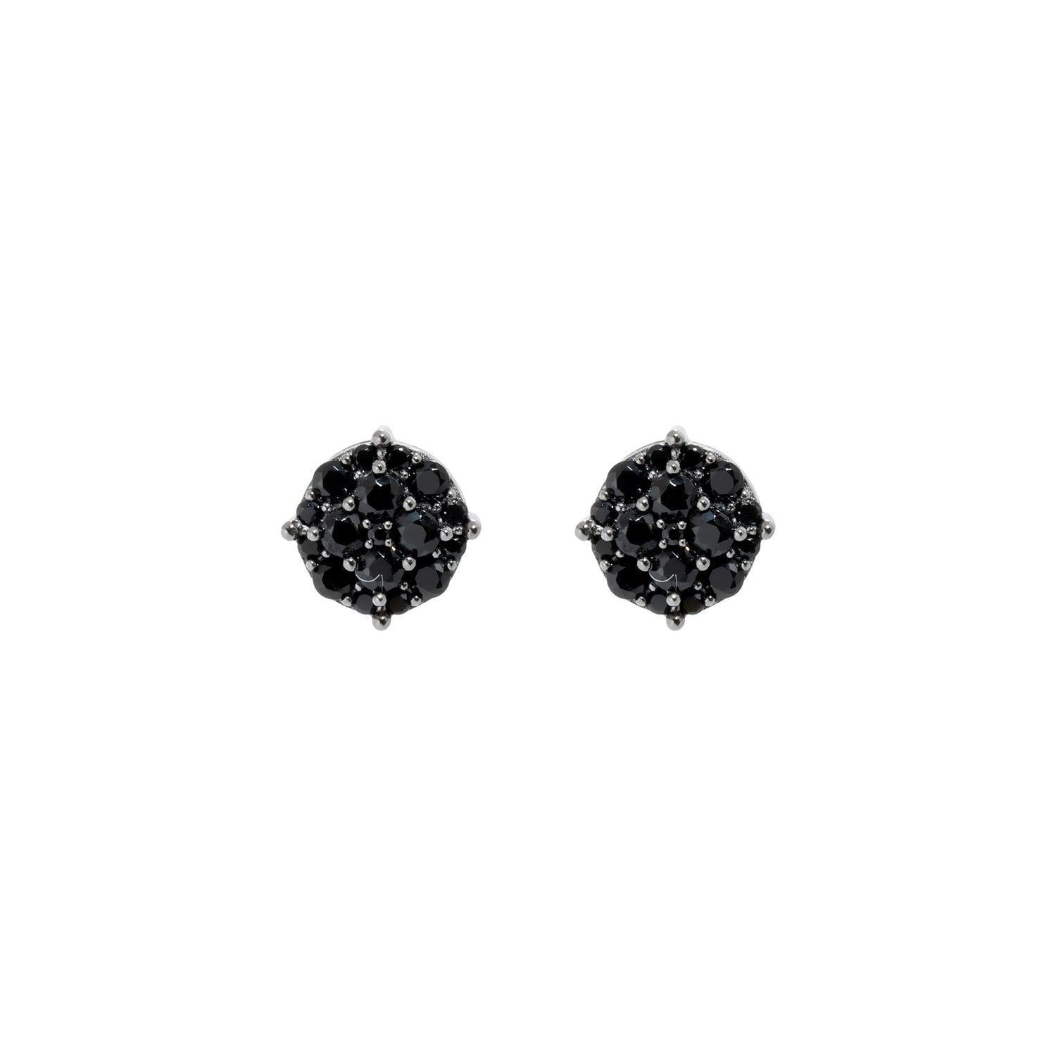 Black Stud Earrings