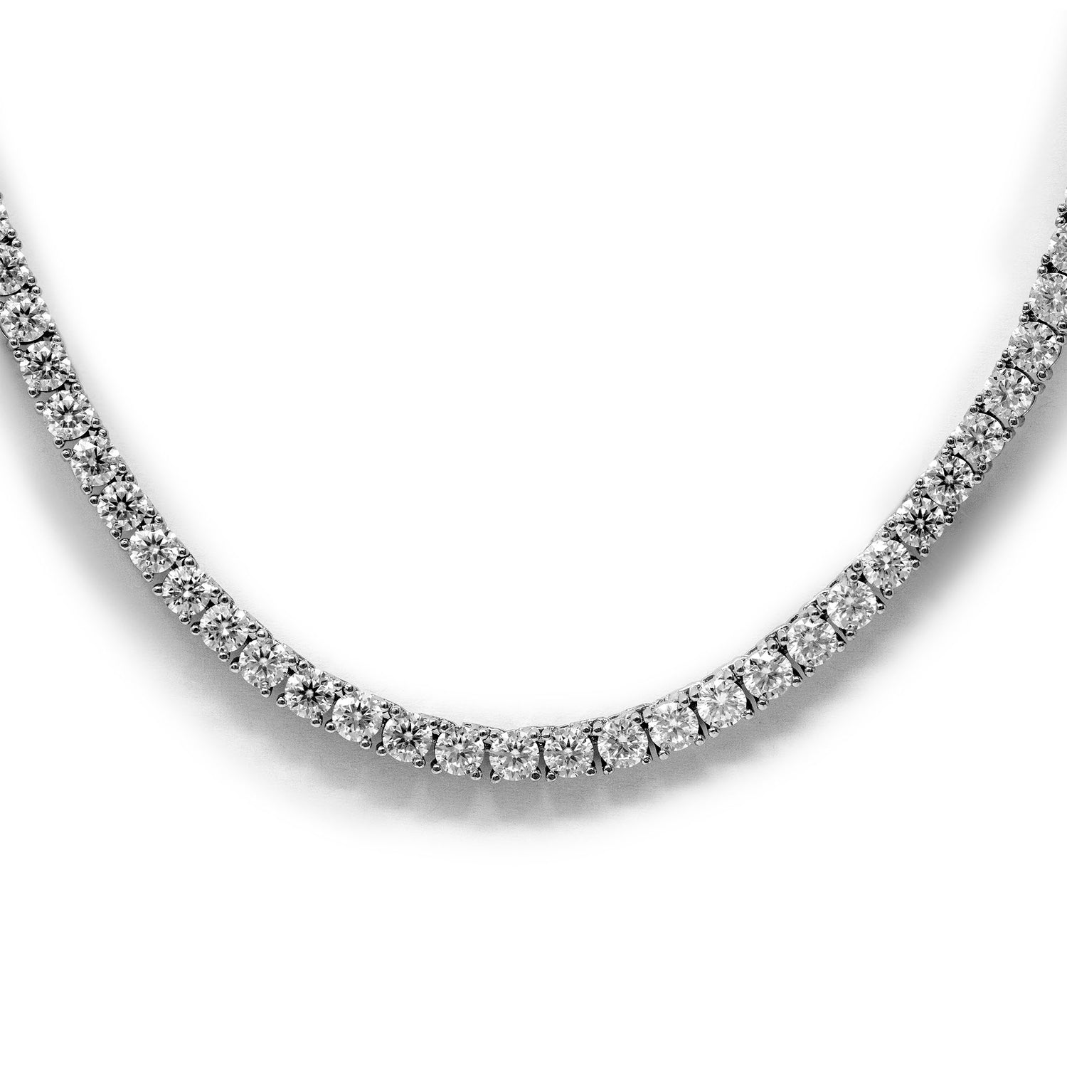 4mm Moissanite Tennis Chain