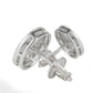 Round Stud Earrings