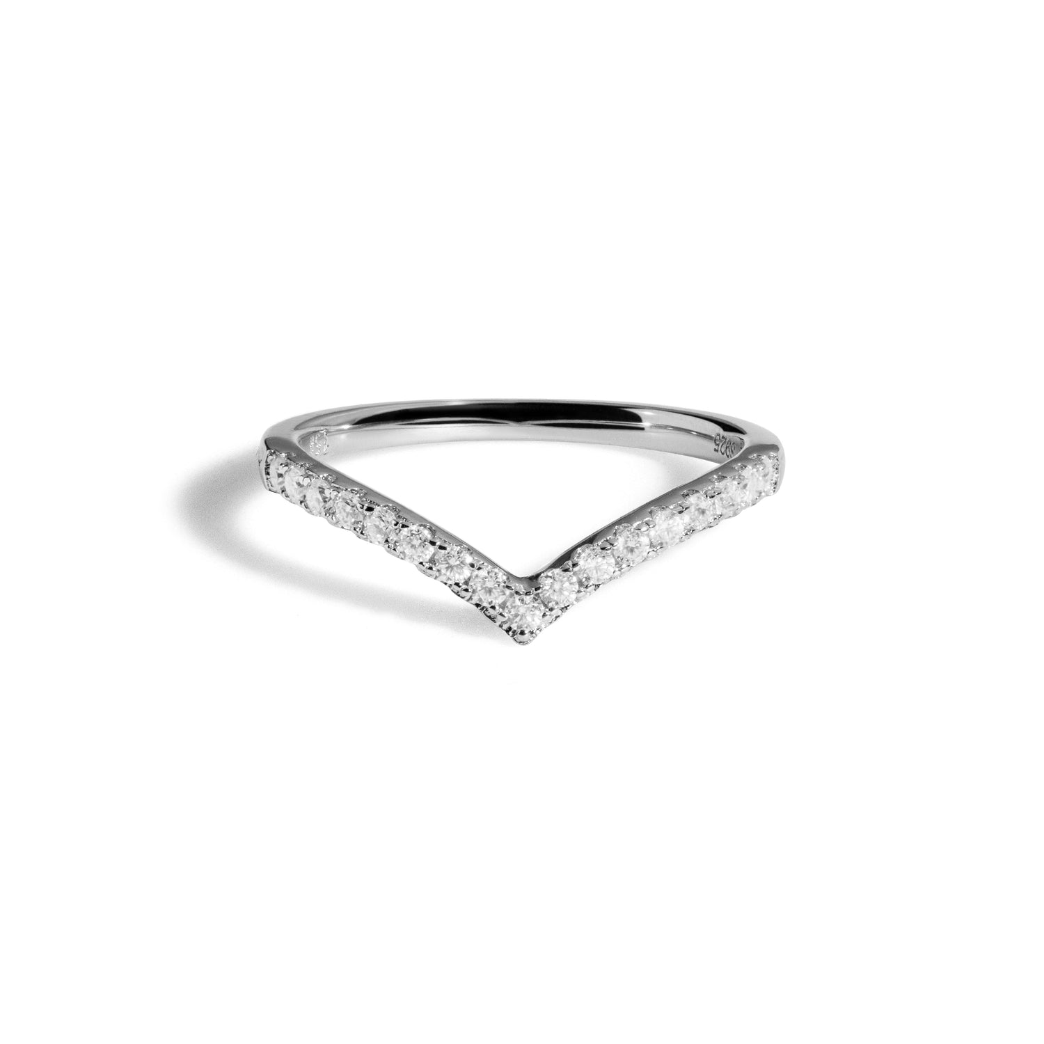 Aurora Curved Ring Rings Morf Jewelry 