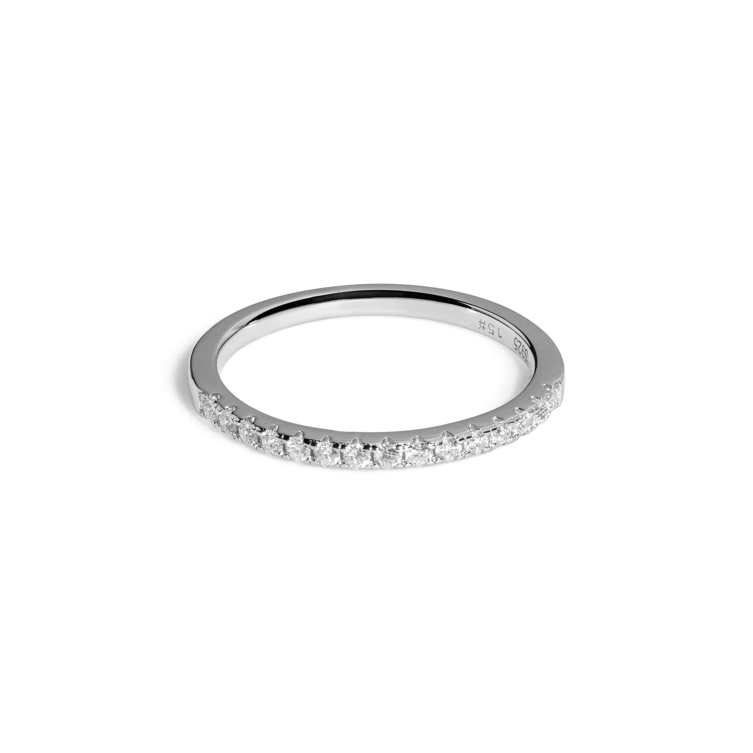 Aurora Half Eternity Ring Rings Morf Jewelry 