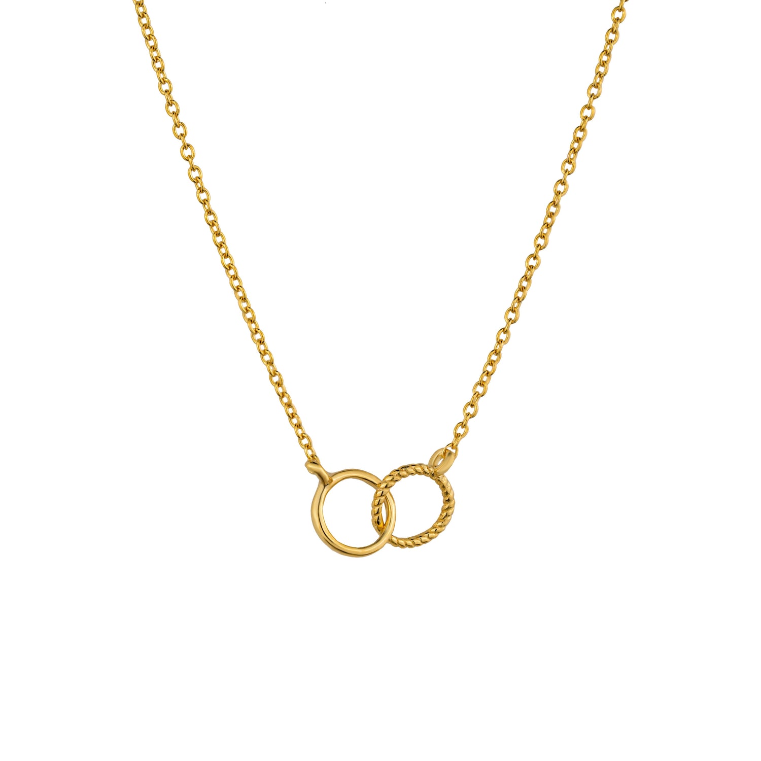 Interlocking Circle Necklace Necklaces Morf Jewelry 