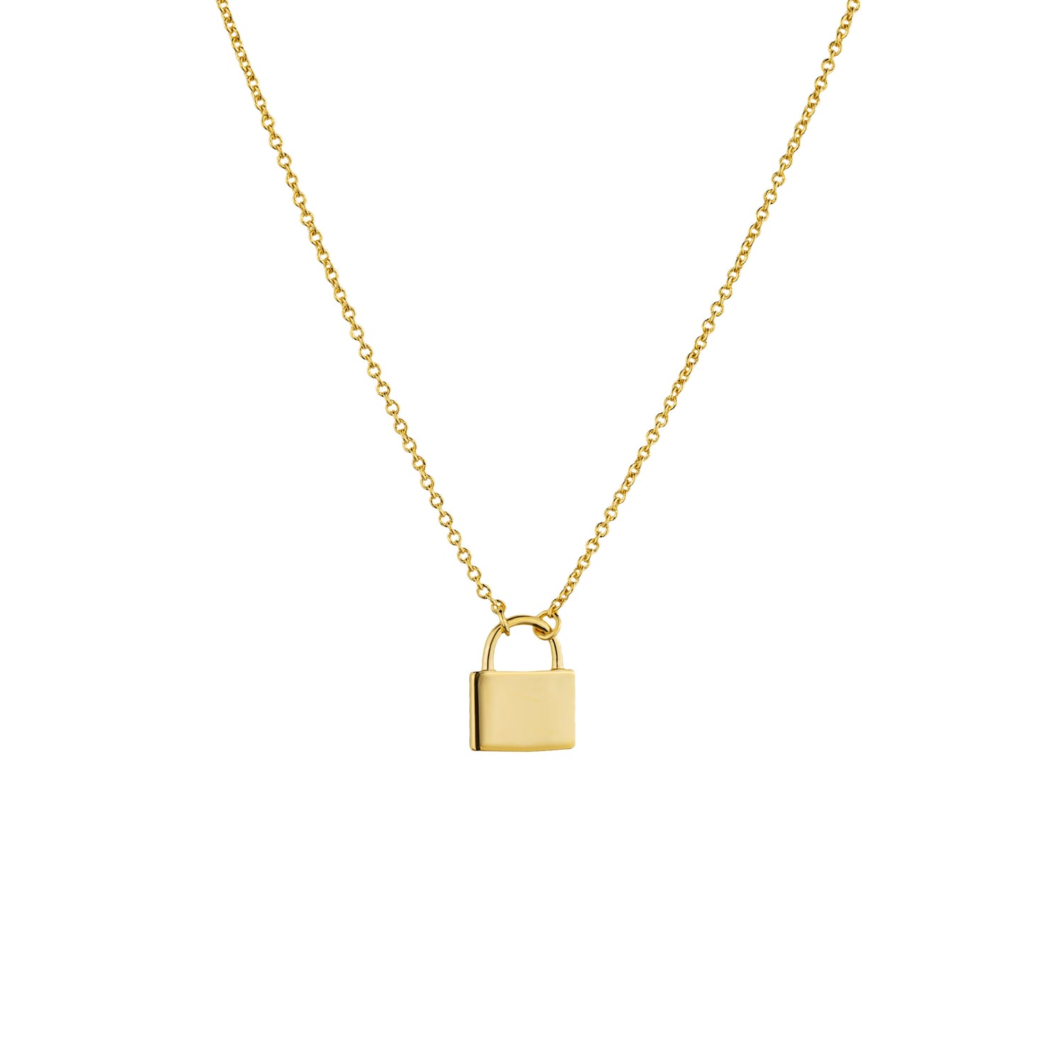 Padlock Necklace Necklaces Morf Jewelry 